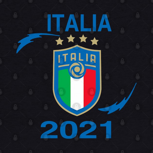 Collectible Italian Jersey Soccer 2021 Champions Italia by Fomah